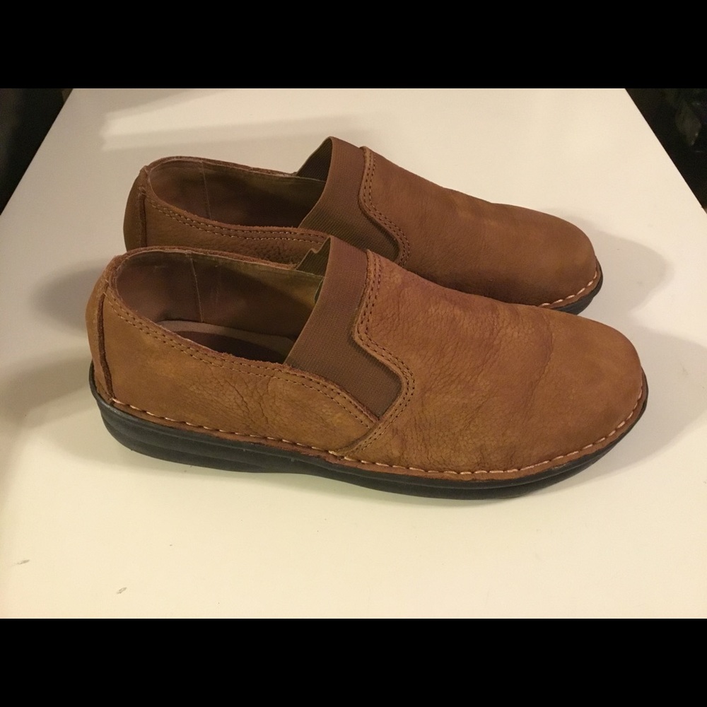 Predictions Leather Collection Brown Loafers Sz 9W - Picture 2 of 6